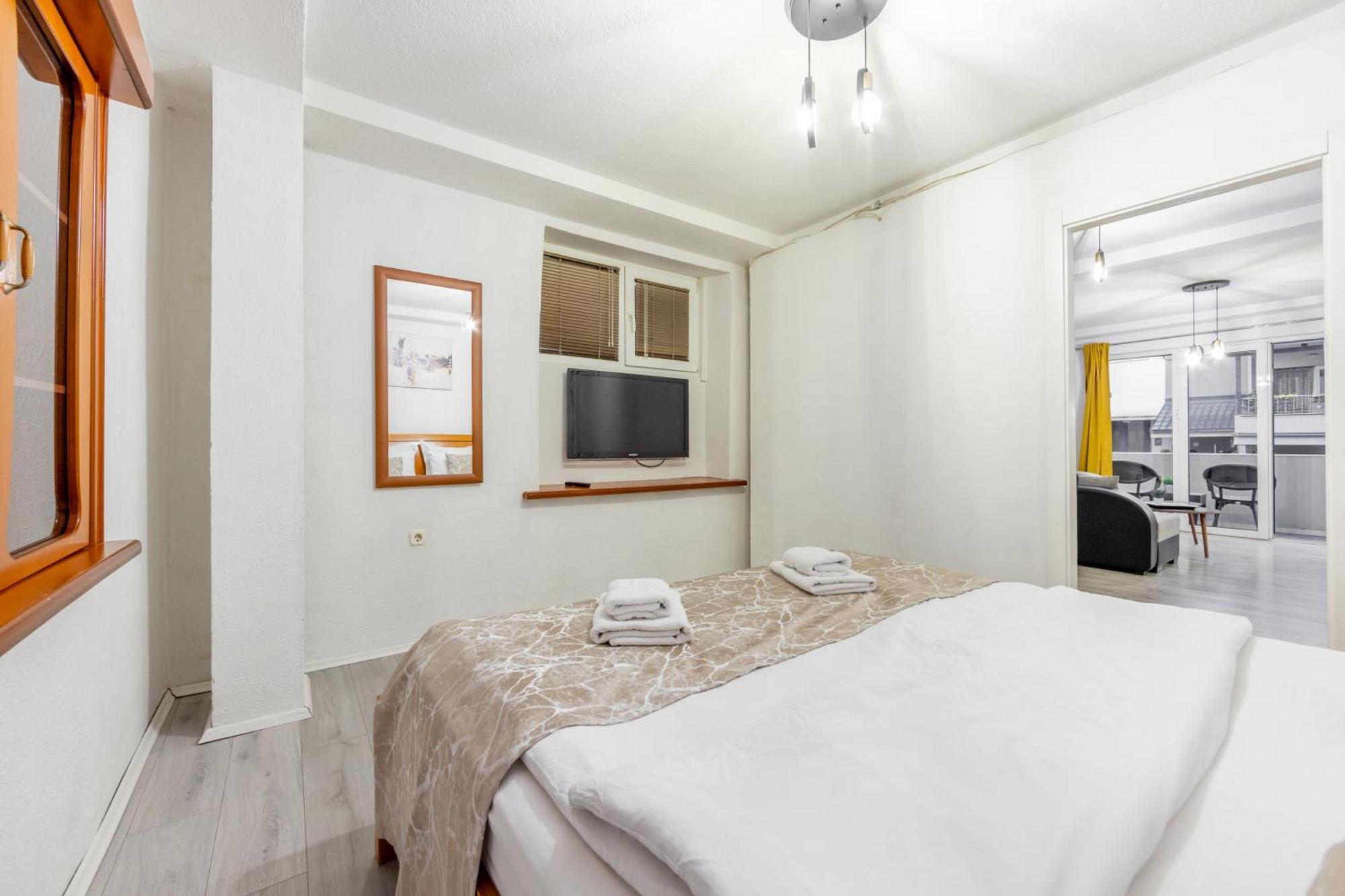 Apartments Lido 奥赫里德 外观 照片